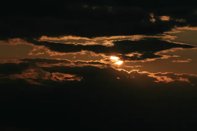 Sonnenuntergang .. im September