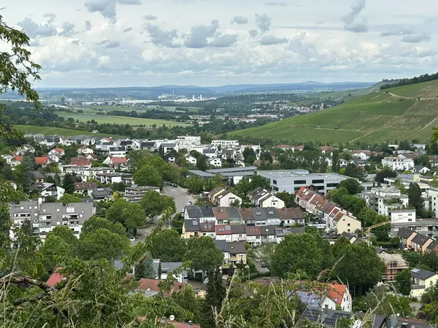 Blick über Weinsberg bis zur Audi NSU | Foto: Marion Hendel