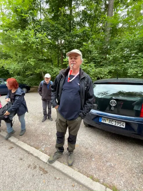 Das wichtigste Utensil einer Wanderführer, die Trillerpfeife !!! | Foto: Marion Hendek