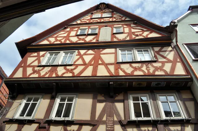 Fachwerkhaus mit Zierfachwerk erbaut 1570. | Foto: Daniela Somers