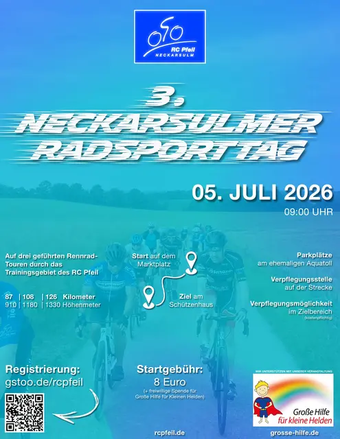 Info zum Radsporttag | Foto: RC Pfeil Neckarsulm