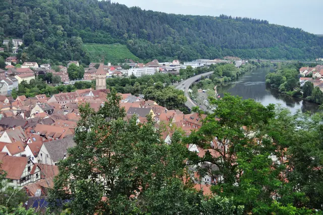 Ausblick von der Burg auf Wertheim. Auch der Spitze Turm ist zu sehen. Von dort bis zur Burg sind es aber nur ca. 10 Minuten Fußweg. | Foto: Daniela Somers