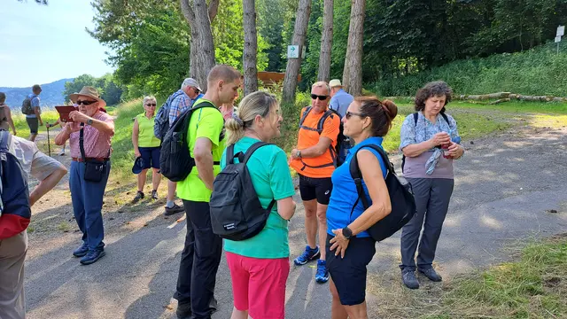 Ein Teil der Wanderinnen und Wanderer aus Gailenkirchen | Foto: Manfred Schaaf