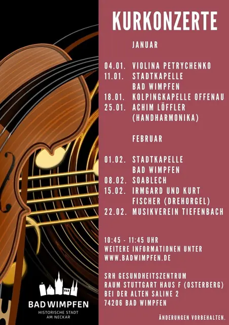 Kurkonzerte: Januar - Februar | Foto: &copy; 