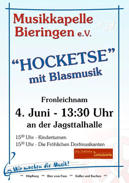 Plakat | Foto: &copy; Musikkapelle Bieringen e.V.