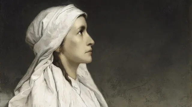 Gabriel von Max, Die Seherin von Prevorst im schauenden Zustand (Detail), 1895, Sammlung Plock, Courtesy Kunkel Fine Art, München | Foto: &copy; Walter Bayer