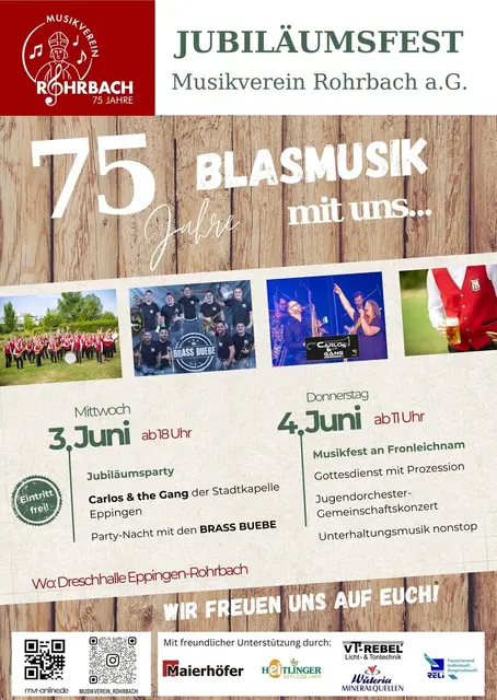 Jubiläumsfest MV Rohrbach | Foto: &copy; MV Rohrbach, MV Rohrbach