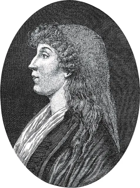 Wilhelmine Müller auf einem Kupferstich aus dem Jahr 1800. | Foto: &copy; Carlesso
