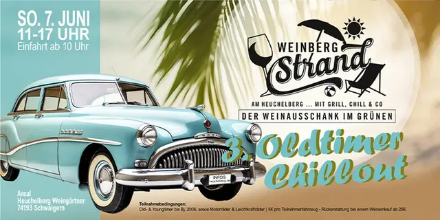 OLDTIMER-CHILLOUT auf dem Gelände der Heuchelberg Weingärtner 1 | Foto: &copy; 