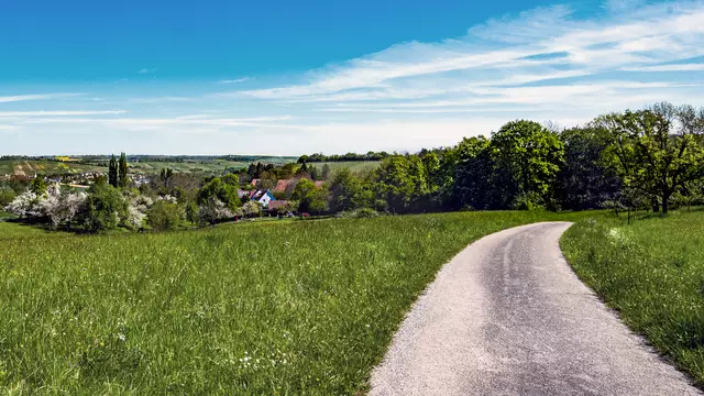 Blick über den Rodbachhof auf Pfaffenhofen * 28. April 2025 | Foto: ehw