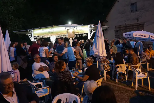 Abendstimmung beim Neipperger Kelterfest | Foto: TuG "Eintracht" Neipperg