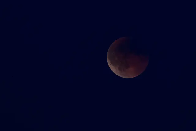 Blutmond am 07.09.2025 | Foto: H. Rosenberger