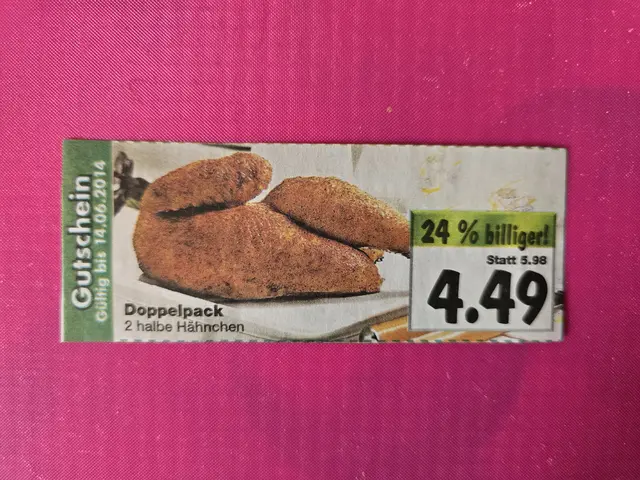 vor 11 Jahren. Heute kostet ein halbes Hähnchen 4.99€. | Foto: Heidrun Rosenberger 
