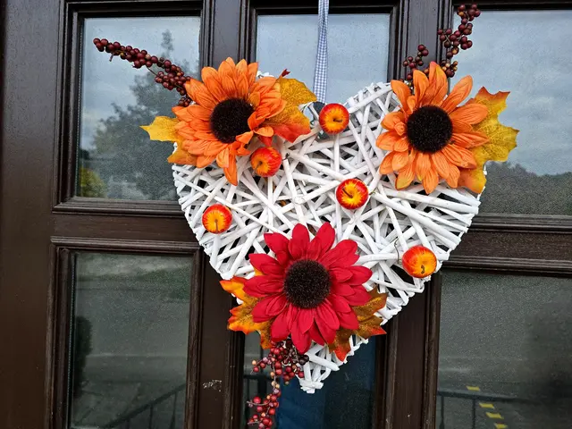 Kein Herbst-Kranz  -  Herbst-Herz, das hat nicht jeder. | Foto: Heidrun Rosenberger 