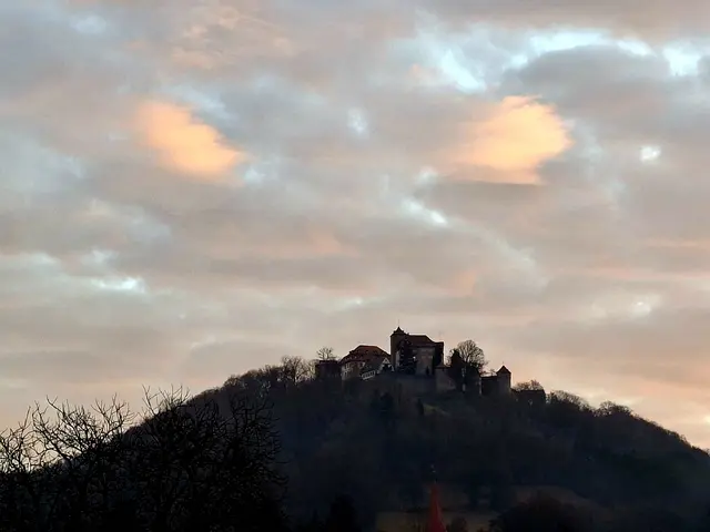 Blick auf Schloss Stetten heut früh | Foto: Ralf Röser