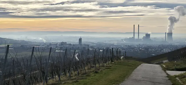 Heilbronn und Neckarsulm im Nebel | Foto: D. Krämer
