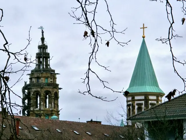 Türme der Kilianskirche und der Peter und Paul-Kirche. | Foto: Heidrun Rosenberger 