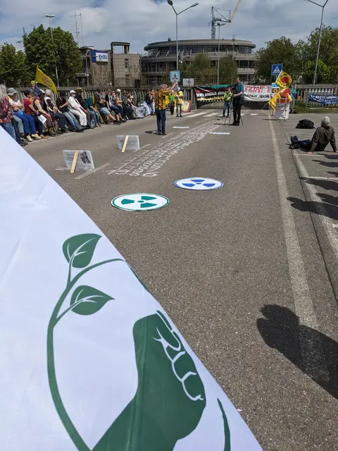 Mahnwache 40 Jahre Tschernobyl - 26.6.26 Neckarwestheim | Foto: UG