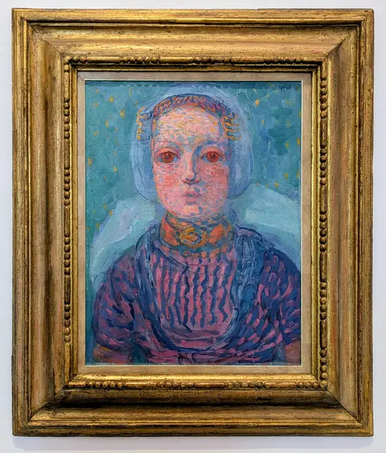Piet Mondrian, Zeeuws Meisje, 1909
Öl auf Leinwand, 63 x 48,5 cm, Sammlung Würth, Inv. 8552
Ausstellung Focus im Museum Würth 2  | Foto: Eigene Aufnahme